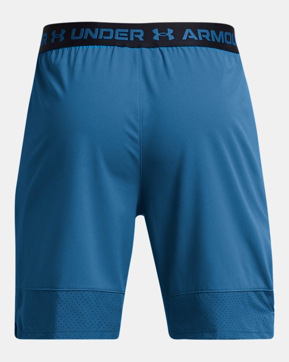 男士UA Vanish Woven短褲 in Blue image number 5